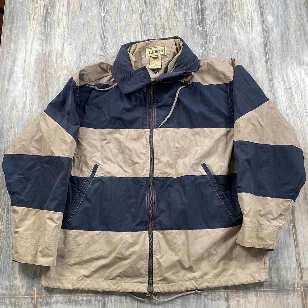 Vintage LL Bean Striped Jacket
